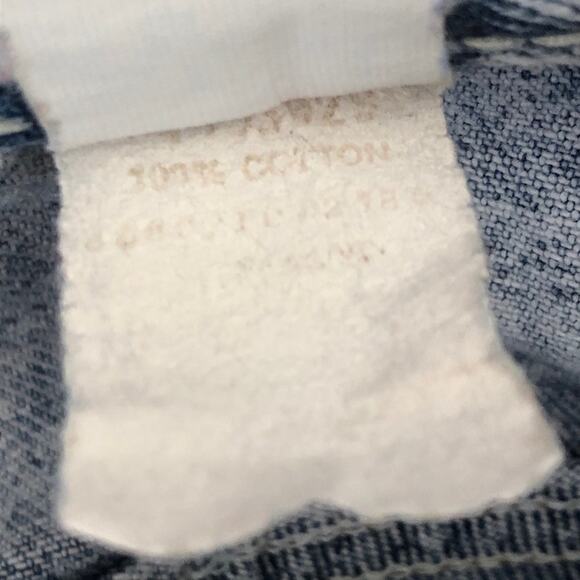 Palmetto's Vintage 1980s Acid Wash High Rise Denim Mini Skirt size 9 - Picture 12 of 13